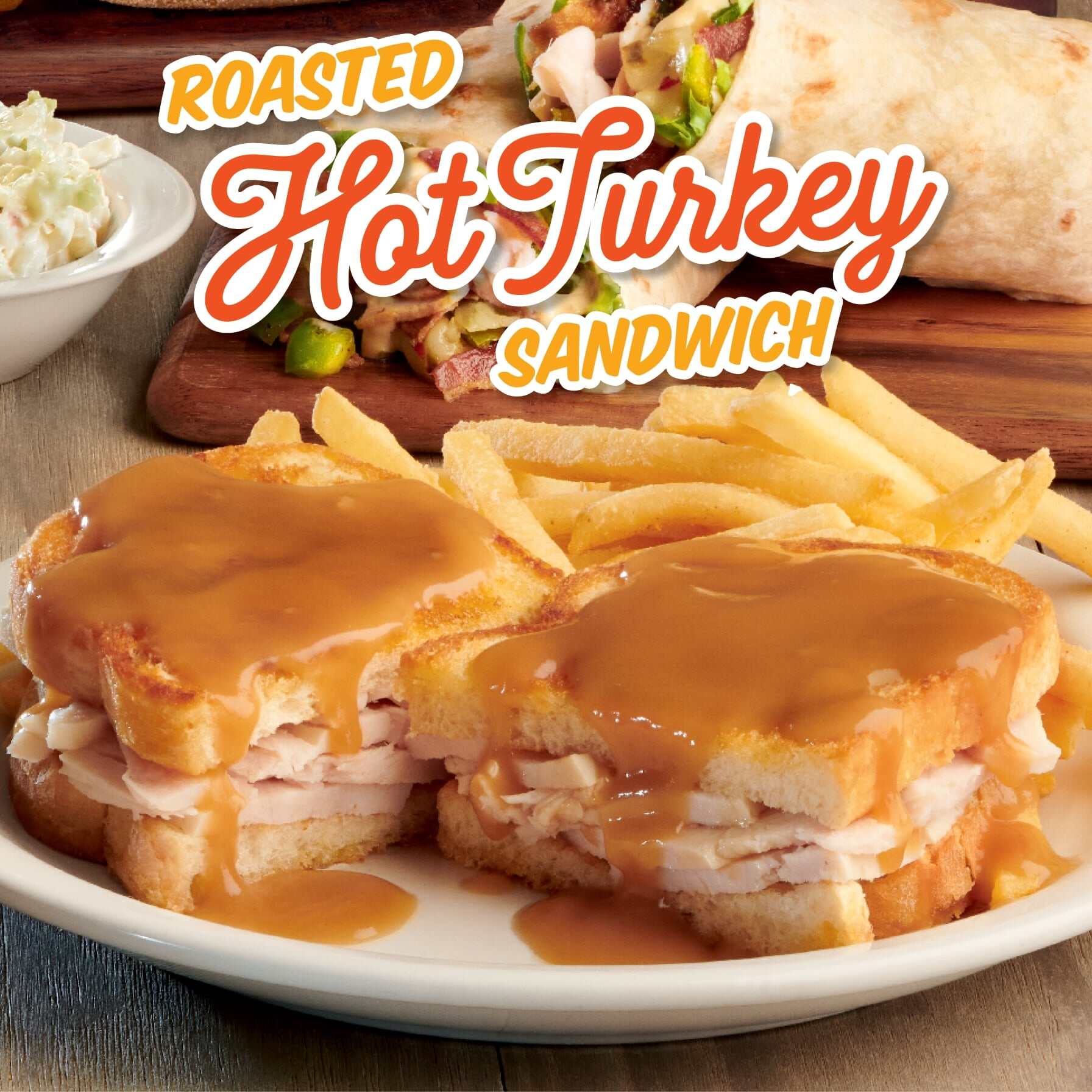 Roasted Hot Turkey Sandwich